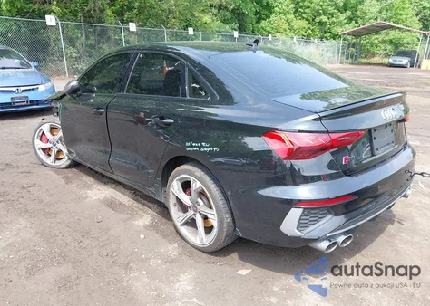 2023 Audi S3 Premium Plus Tfsi Quattro S Tronic from USA, damaged, VIN WAUH3DGY7PA033737